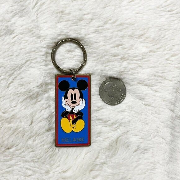 🔮 5/$25 Disney Parks Disney World‎ Custom MELANIE Mickey Mouse Keychain - Picture 4 of 4